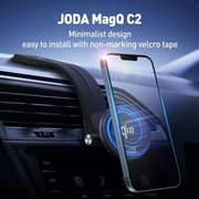 Joda MagQ Wireless Charging Car Holder with Velcro Base – Black