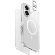 Uniq Clearvue MagClick 3-in-1 Cover Set, Transparent – iPhone 16 Plus