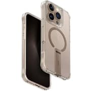 Uniq Eleva Case with Vertical Stand, Taupe Gold – iPhone 16 Pro