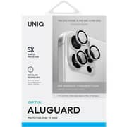 Uniq Optix Aluminum Camera Lens Protector, Sterling Silver – iPhone 16 Pro / 16 Pro Max