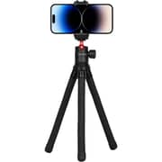 Porodo Flexible Tripod Stand Black