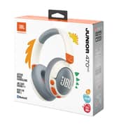 JBL Junior 470NC Wireless Kids Over Ear Headphones - White