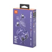 JBL Tune Beam 2 Ghost Edition Wireless Earbuds Purple