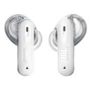 JBL Tune Beam 2 Ghost Edition Wireless Earbuds White
