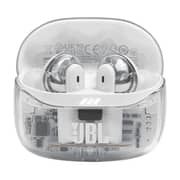 JBL Tune Beam 2 Ghost Edition Wireless Earbuds White