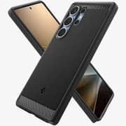 Spigen Rugged Armor MagFit Case Matte Black Samsung Galaxy S25 Ultra
