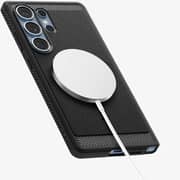 Spigen Rugged Armor MagFit Case Matte Black Samsung Galaxy S25 Ultra