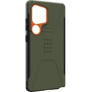 UAG Anti-Slip Case Olive Drab/Orange Samsung Galaxy S25 Ultra