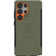 UAG Anti-Slip Case Olive Drab/Orange Samsung Galaxy S25 Ultra