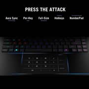 Asus ROG Strix SCAR 16 Gaming (2025) Laptop - 2nd Series / Intel Core Ultra 9-275HX / 16inch WQXGA / 2TB SSD / 64GB RAM / 16GB NVIDIA GeForce RTX 5080 Graphics / Windows 11 Home / English & Arabic Keyboard / Black / Middle East Version-[G635LW-RW062W]