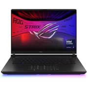 Asus ROG Strix SCAR 16 Gaming (2025) Laptop - 2nd Series / Intel Core Ultra 9-275HX / 16inch WQXGA / 2TB SSD / 64GB RAM / 24GB NVIDIA GeForce RTX 5090 Graphics / Windows 11 Home / English & Arabic Keyboard / Black / Middle East Version-[G635LX-RW036W]