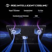 Asus ROG Strix SCAR 16 Gaming (2025) Laptop - 2nd Series / Intel Core Ultra 9-275HX / 16inch WQXGA / 2TB SSD / 64GB RAM / 24GB NVIDIA GeForce RTX 5090 Graphics / Windows 11 Home / English & Arabic Keyboard / Black / Middle East Version-[G635LX-RW036W]