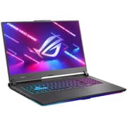 Asus ROG Strix G17 Gaming (2025) Laptop - AMD Ryzen 9-7940HX / 17.3inch FHD / 1TB SSD / 32GB RAM / 8GB NVIDIA GeForce RTX 4070 Graphics / Windows 11 Home / English & Arabic Keyboard / Eclipse Gray / Middle East Version - [G713PI-HX120W]