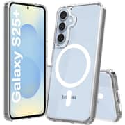 FITIT Clear Case for S25 Plus with MagSafe – Ultra Slim, Shockproof, Crystal Clear Protection, Strong Magnetic Case Compatible with MagSafe (Clear)