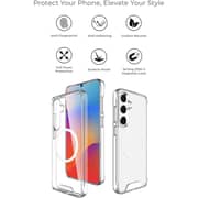 Glassology Samsung Galaxy S25 Bundle - Magnetic Clear Case + Screen Protector, 360° Protection, Shatterproof, Anti-Yellowing, High Clarity