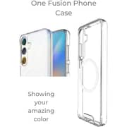 Glassology Samsung Galaxy S25 Bundle - Magnetic Clear Case + Screen Protector, 360° Protection, Shatterproof, Anti-Yellowing, High Clarity