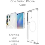 Glassology Samsung Galaxy S25 Ultra Bundle - Magnetic Clear Case + Screen Protector, 360° Protection, Shatterproof, Anti-Yellowing, High Clarity