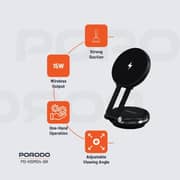 Porodo MagSafe Wireless Charger Black