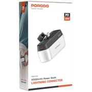 Porodo Power Bank 5000mAh White PD-PBFCH049-WH