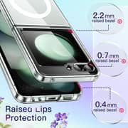 Protect Mag Case Clear Samsung Galaxy Z Flip 6