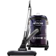 Hitachi CV-965N Drum Vacuum Cleaner, 2200W, 21L Dust Capacity, Aero Power Brush, Washable Cloth Filter – Blue – CV-965NBLGSA