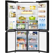 Hitachi French Door Refrigerator 514L, Dual Fan Cooling – R-WB720VS0GBK