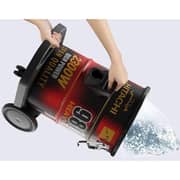 Hitachi CV-980TJ Drum Vacuum Cleaner, 2300W, 21L Dust Capacity, Aero Power Brush, Washable Cloth Filter – Red – CV-980TJBKRGSA