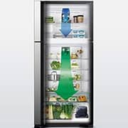 Hitachi 540L Inverter Dual Fan Cooling AI Eco Thermo Black Glass 4-Door Refrigerator – R-W660PS7GBK