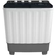 Hitachi Twin Tub 12 kg Air Jet Dry, Soak Timer, Dark Grey Washing Machine – LTT12JWTMRG