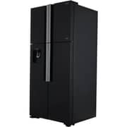 Hitachi 540L Inverter Dual Fan Cooling AI Eco Thermo Grey Glass 4-Door Refrigerator – R-W660PS7GGR