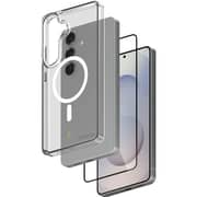 Smartix MagSafe Clear Case With Screen Protector Transparent Samsung Galaxy S25 Plus