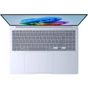 Samsung Galaxy Book4 Edge (2024) Copilot+PC - Snapdragon X Elite X1E-80-100 / 16inch WQXGA+ / 512GB SSD / 16GB RAM / Shared Qualcomm Adreno GPU / Windows 11 Home / English Keyboard / Sapphire Blue / International Version - [NP960XMA-KB1US]