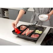 Nava Die Cast Divided Grill Pan 1pc