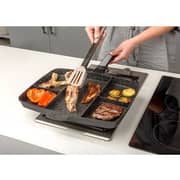 Nava Die Cast Divided Grill Pan 1pc