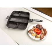Nava Die Cast Divided Grill Pan 1pc