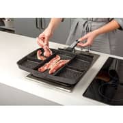 Nava Die Cast Divided Grill Pan 1pc