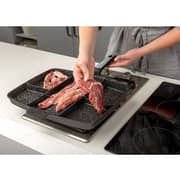 Nava Die Cast Divided Grill Pan 1pc