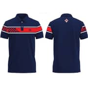 Bic Screen Print Polo Navy XX Large