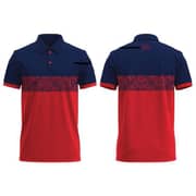 Bic Arabesque Polo Red/Navy X Large
