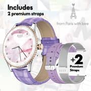 Xcell Elle Soleil Smartwatch 1.19″ AMOLED Display Purple