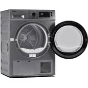 Midea Front Load 8 kg Condensing Dryer, 16 Programs, Silver Clothes Dryer – MDG80CS