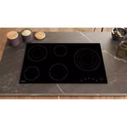 Ariston 90cm Built-In Electric Vitro Ceramic Hob with 5 Cooking Zones, Touch Control, and Child Lock – HR9020B
