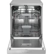 Ariston Freestanding Dishwasher with 14 Place Settings, 7 Programs, Inverter Motor, and Silver Finish – LFC3C26WX60HZ