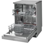 Ariston Freestanding Dishwasher with 14 Place Settings, 7 Programs, Inverter Motor, and Silver Finish – LFC3C26WX60HZ