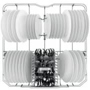 Ariston Freestanding Dishwasher with 14 Place Settings, 7 Programs, Inverter Motor, and Silver Finish – LFC3C26WX60HZ