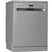 Ariston Freestanding Dishwasher with 15 Place Settings, 10 Programs, Inverter Motor, and Silver Finish – LFO3P31WLX60HZ