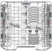 Ariston Freestanding Dishwasher with 15 Place Settings, 10 Programs, Inverter Motor, and Silver Finish – LFO3P31WLX60HZ
