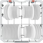 Ariston Freestanding Dishwasher with 15 Place Settings, 10 Programs, Inverter Motor, and Silver Finish – LFO3P31WLX60HZ