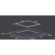 Midea Built-In Ceramic Hob 80cm with Touch Control – MCHV848