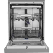 Midea Freestanding Dishwasher with 15 Place Settings, 9 Programs, Inverter Motor, and Silver Finish – WQP15WU7633GSS